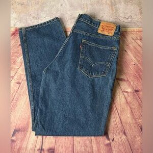 💵Levi’s 550 Relaxed Fit Blue Men's Jean Size 36x32”